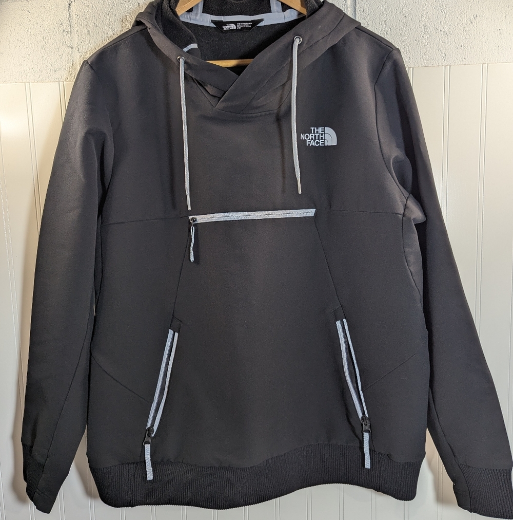 The North Face Women's Black Pullover Windbreaker Jacket Size Large